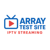 Array Test Site - Premium IPTV Streaming Service Logo